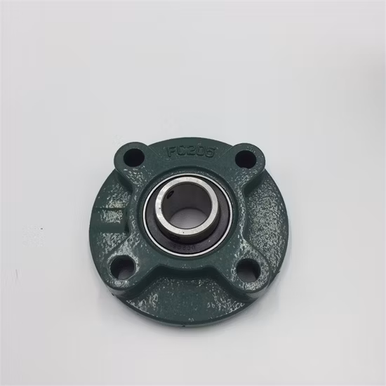  Jenis.  75 3/8 25 mm haute température V roulement de bloc d'oreiller 3 4 boulons d'arbre 2 pouces 1/2 pouce 4 boulons bride conception de boîtier de roulement à rouleaux UCP 210 unités de roulement de pilier